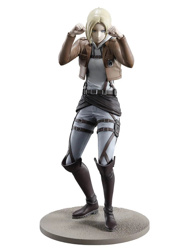 ATTACK ON TITAN THE WORLD OUTSIDE THE WALLS FIGURA PRICE B ANNIE LEONHART ICHIBAN KUJI PRECINTADA STOCK JAPÓN 5-6 sem.