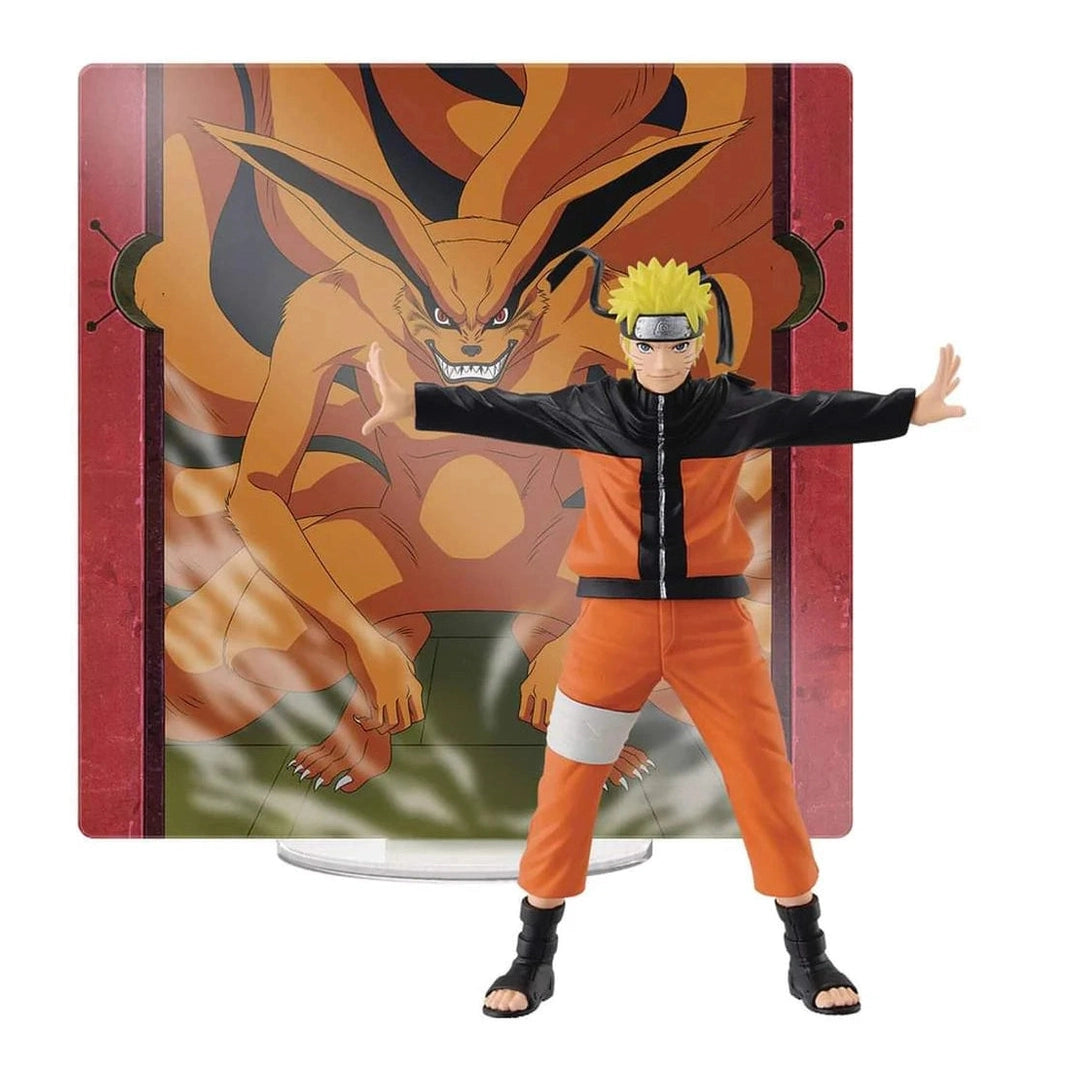 NARUTO FIGURA NARUTO PANEL SPECTACLE UZUMAKI NARUTO COMO NUEVA