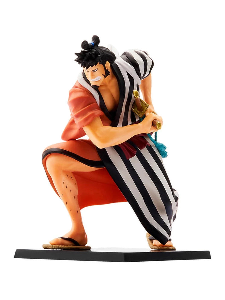 ONE PIECE FIGURA HERE COMES KOZUKI FAMILY! PREMIO A KINEMON ICHIBAN KUJI PRECINTADA STOCK JAPÓN 5-6 sem.