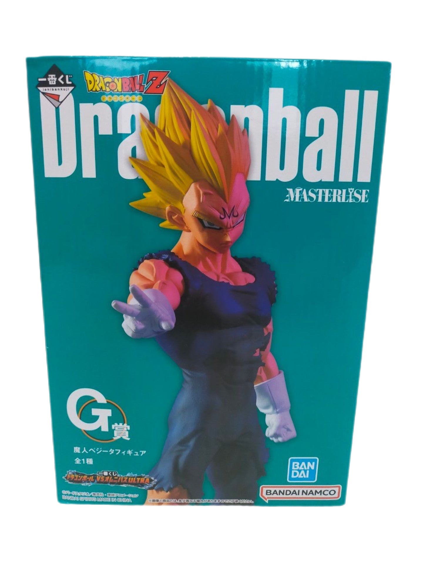 DRAGON BALL VS OMNIBUS ULTRA PREMIO G MAJIN VEGETA ICHIBAN KUJI PRECINTADA PREVENTA 3-4 sem.