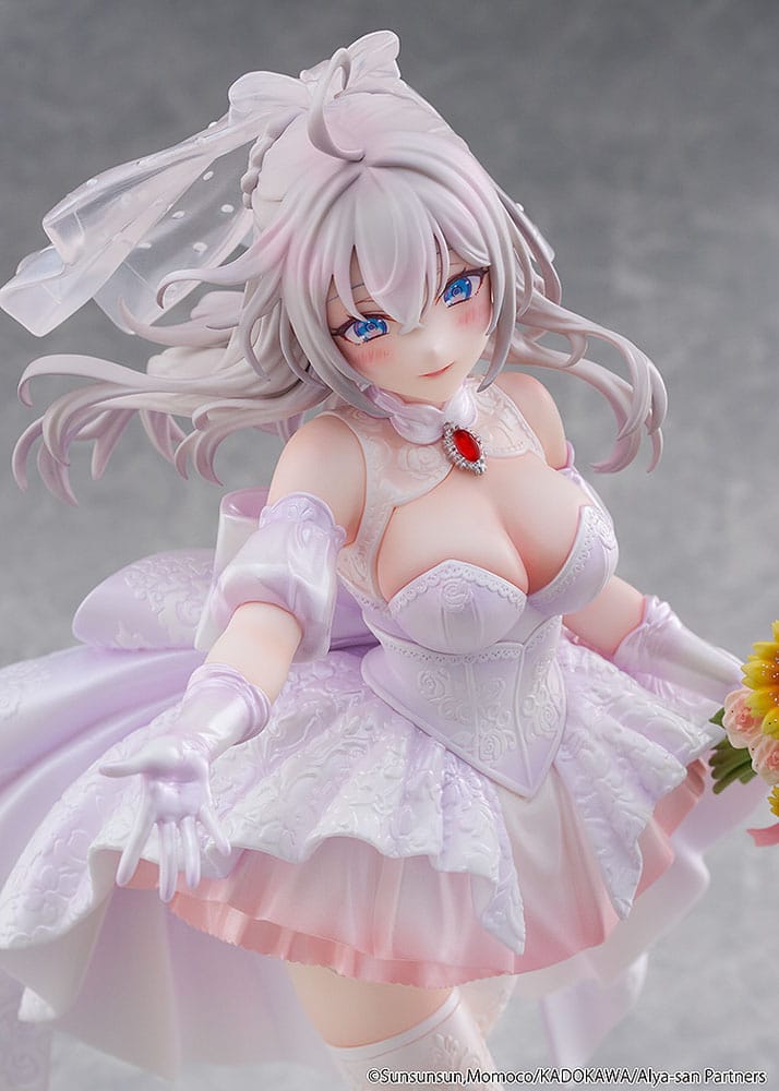 ALYA SOMETIMES HIDES HER FEELINGS IN RUSSIAN ESTATUA 1/7 ALISA MIKHAILOVNA KUJOU WEDDING DRESS VER.