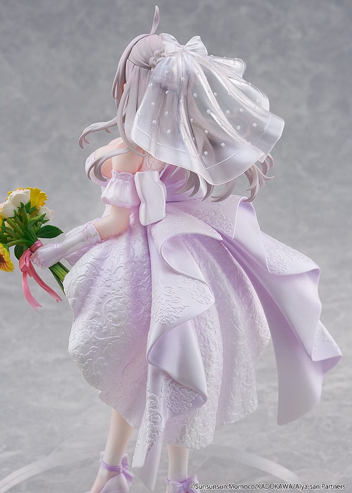 ALYA SOMETIMES HIDES HER FEELINGS IN RUSSIAN ESTATUA 1/7 ALISA MIKHAILOVNA KUJOU WEDDING DRESS VER.