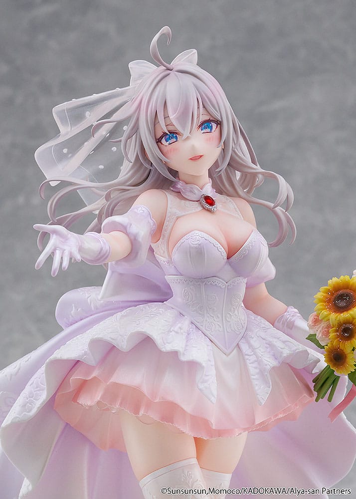 ALYA SOMETIMES HIDES HER FEELINGS IN RUSSIAN ESTATUA 1/7 ALISA MIKHAILOVNA KUJOU WEDDING DRESS VER.