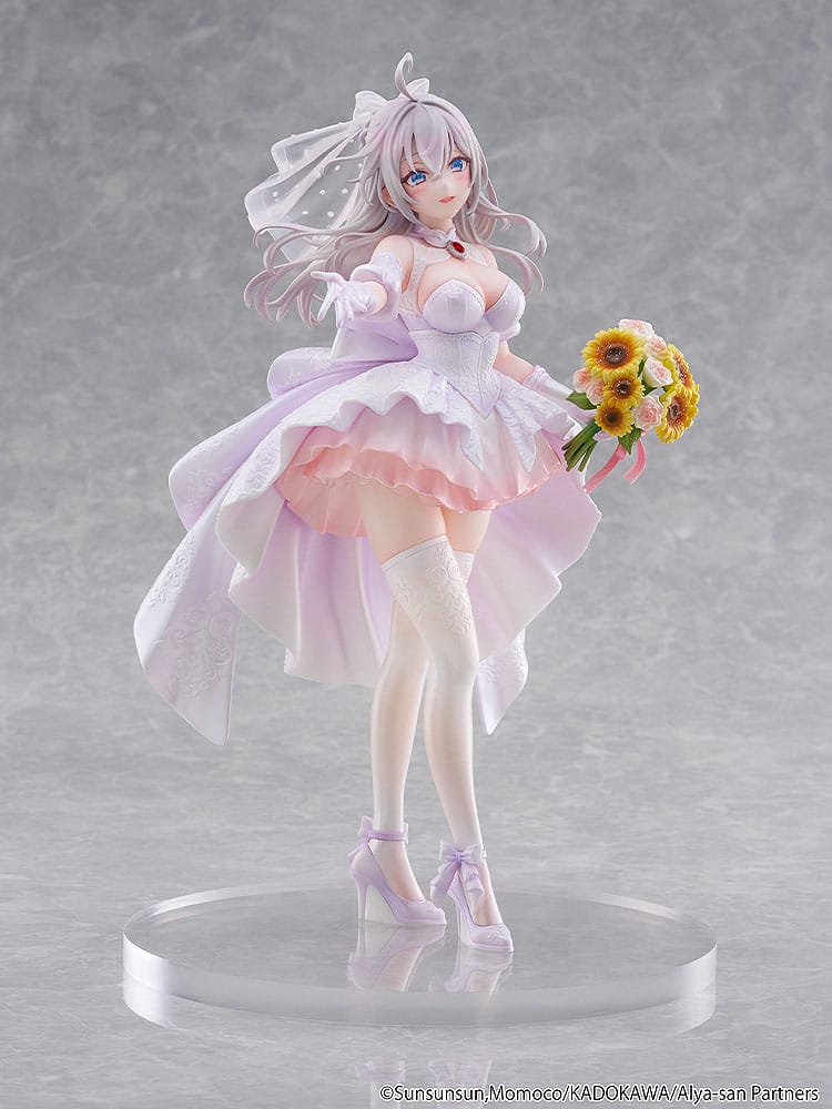 ALYA SOMETIMES HIDES HER FEELINGS IN RUSSIAN ESTATUA 1/7 ALISA MIKHAILOVNA KUJOU WEDDING DRESS VER.