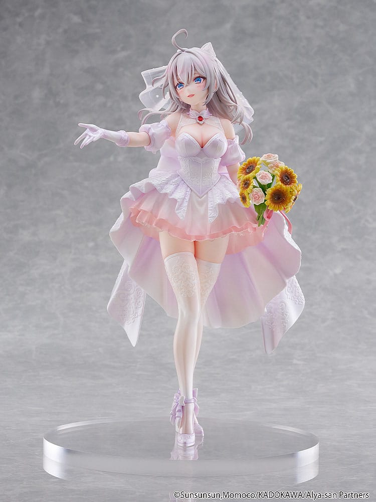 ALYA SOMETIMES HIDES HER FEELINGS IN RUSSIAN ESTATUA 1/7 ALISA MIKHAILOVNA KUJOU WEDDING DRESS VER.