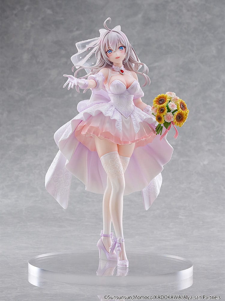 ALYA SOMETIMES HIDES HER FEELINGS IN RUSSIAN ESTATUA 1/7 ALISA MIKHAILOVNA KUJOU WEDDING DRESS VER.