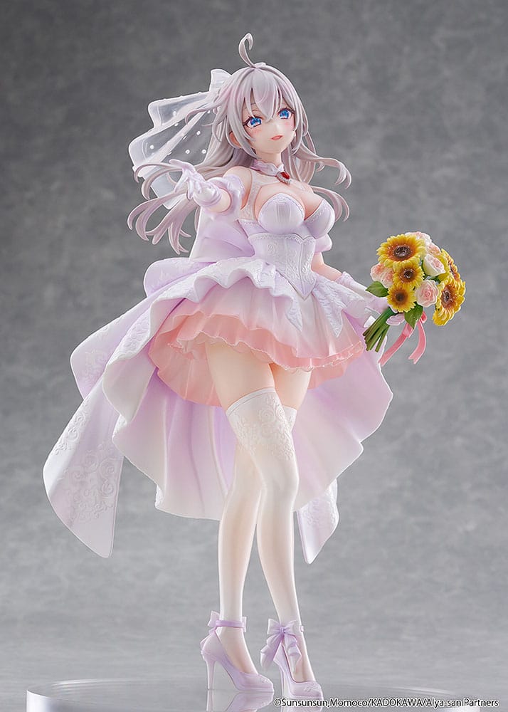ALYA SOMETIMES HIDES HER FEELINGS IN RUSSIAN ESTATUA 1/7 ALISA MIKHAILOVNA KUJOU WEDDING DRESS VER.