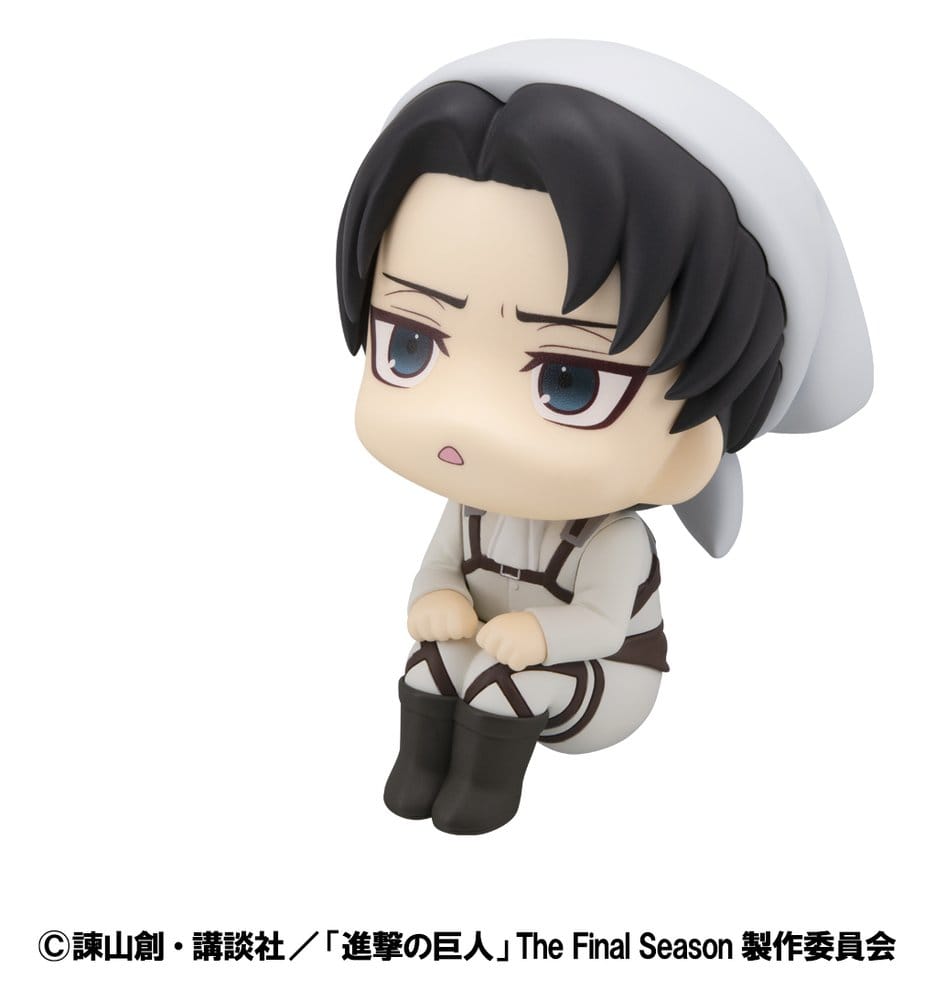 ATTACK ON TITAN ESTATUA PVC LOOK UP LEVI CLEANING UP VER.