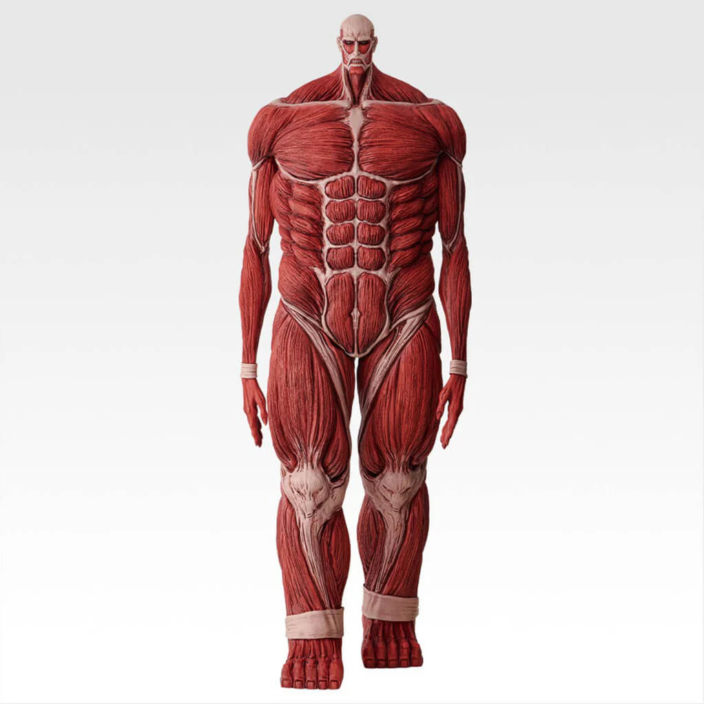 ATTACK ON TITAN ICHIBAN KUJI TAKE DOWN THE BEAST TITAN FIGURA TITAN COLOSSAL LAST ONE PRECINTADA STOCK JAPÓN 5-6 sem.