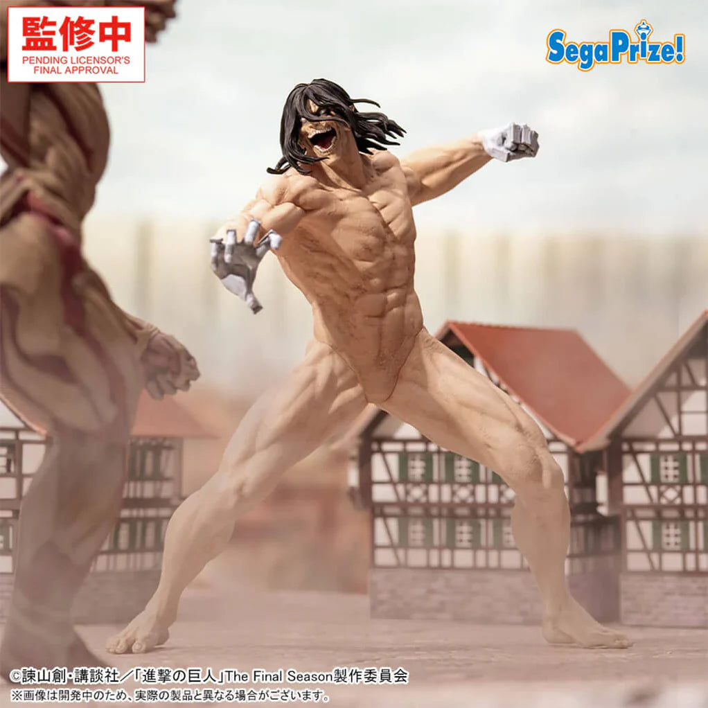 Attack on Titan Figura Eren Yeager The Final Season Titan Ver. Gigantix Sega-Sega-Otaku Village