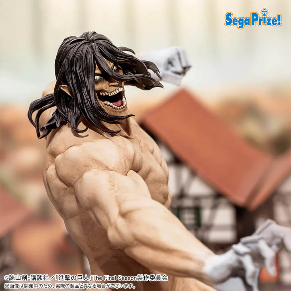 Attack on Titan Figura Eren Yeager The Final Season Titan Ver. Gigantix Sega-Sega-Otaku Village