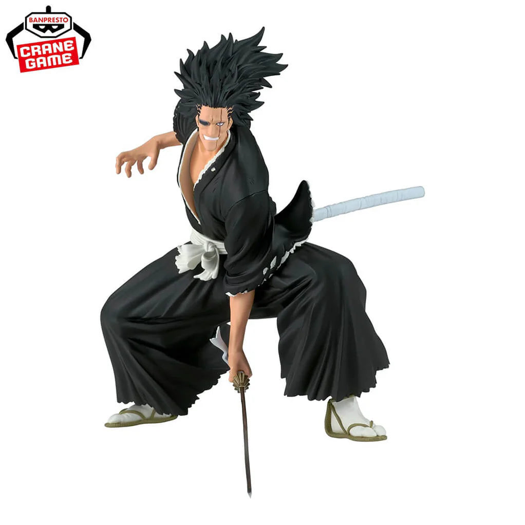 BLEACH - FIGURA ZARAKI KENPACHI VIBRATION STARS COMO NUEVA PREVENTA 3-4 SEM.