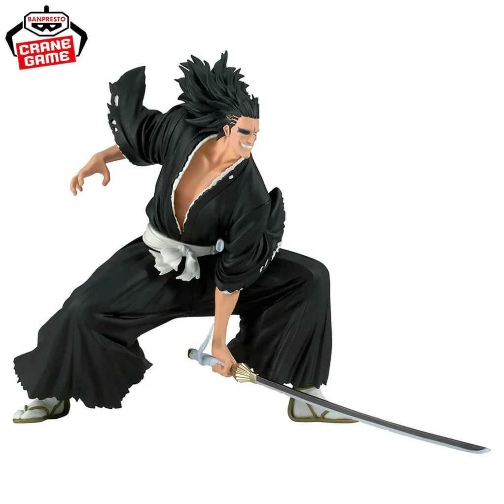 BLEACH - FIGURA ZARAKI KENPACHI VIBRATION STARS COMO NUEVA PREVENTA 3-4 SEM.