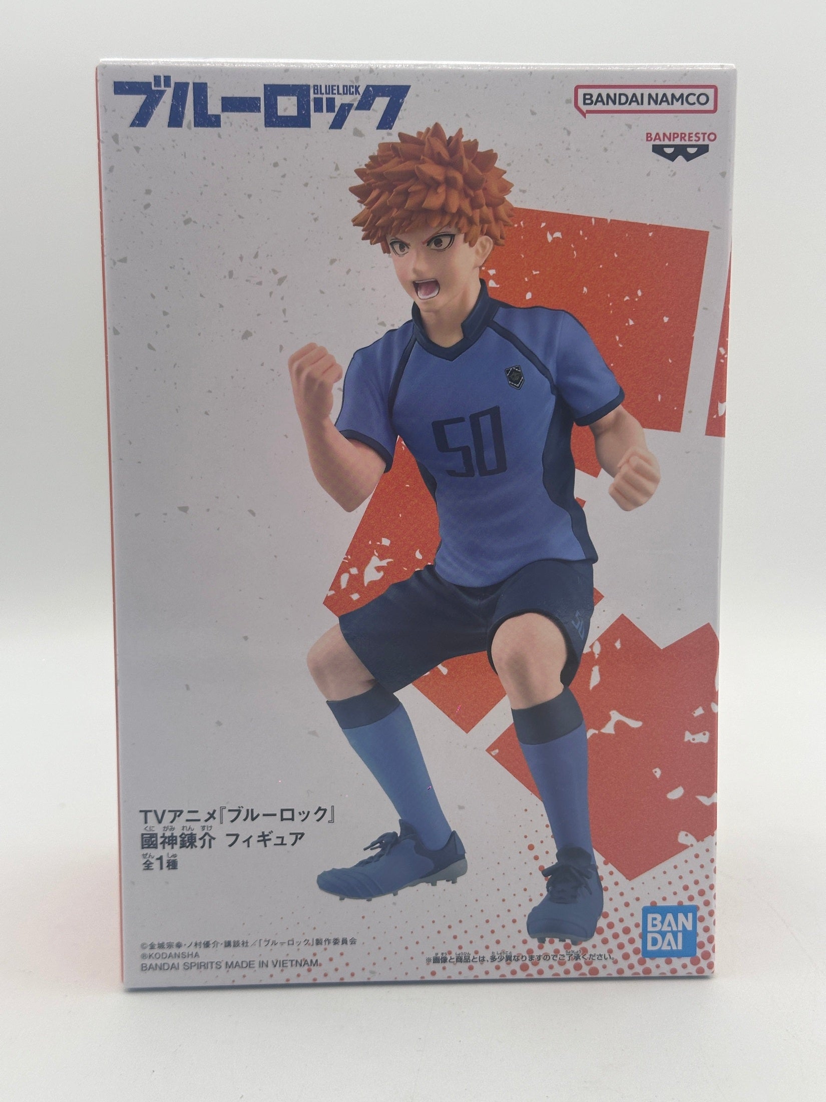 BLUE LOCK FIGURA RENSUKE KUNIGAMI BANPRESTO PRECINTADA