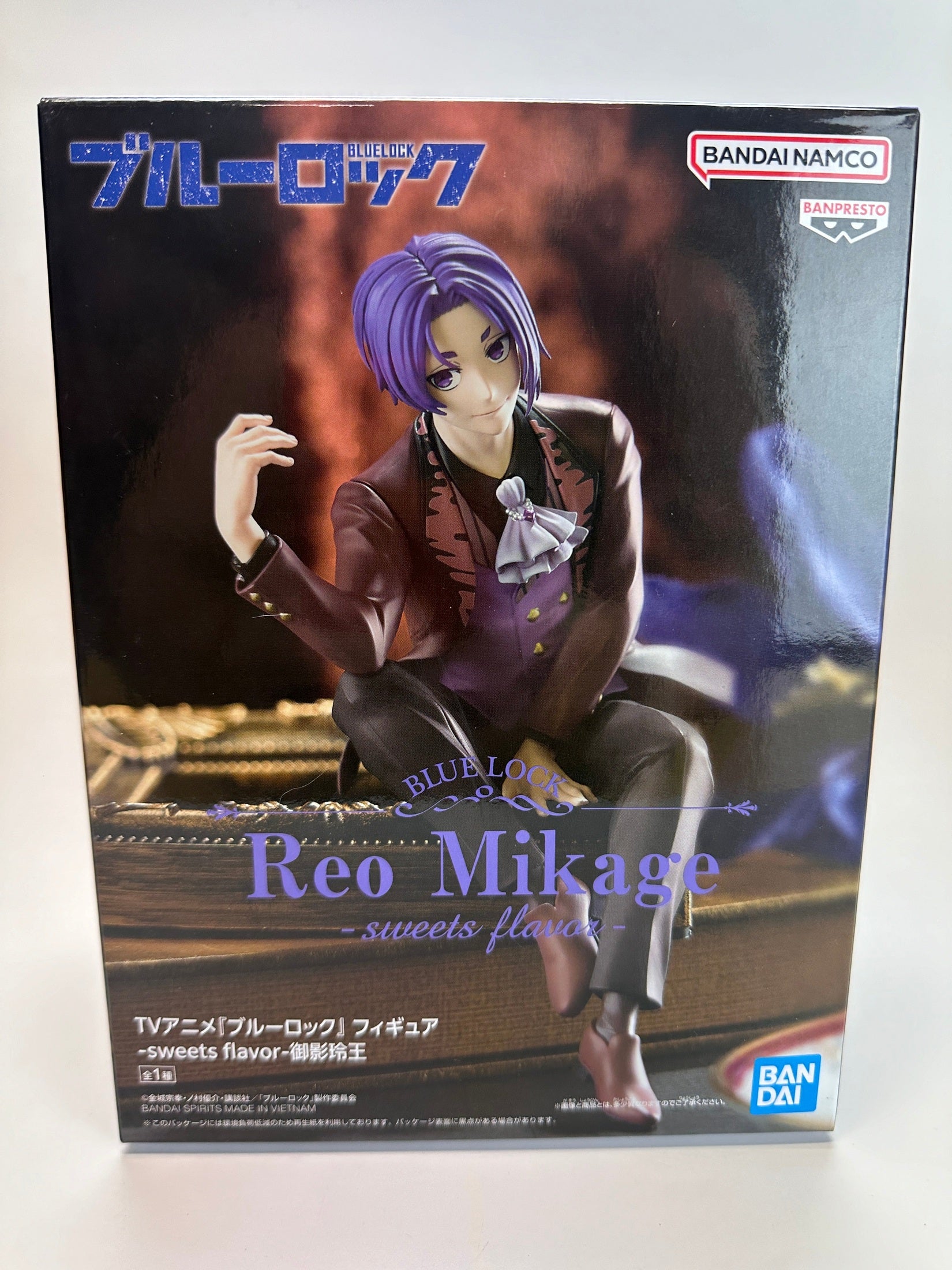 BLUE LOCK FIGURA SWEETS FLAVOR REO MIKAGE COMO NUEVA