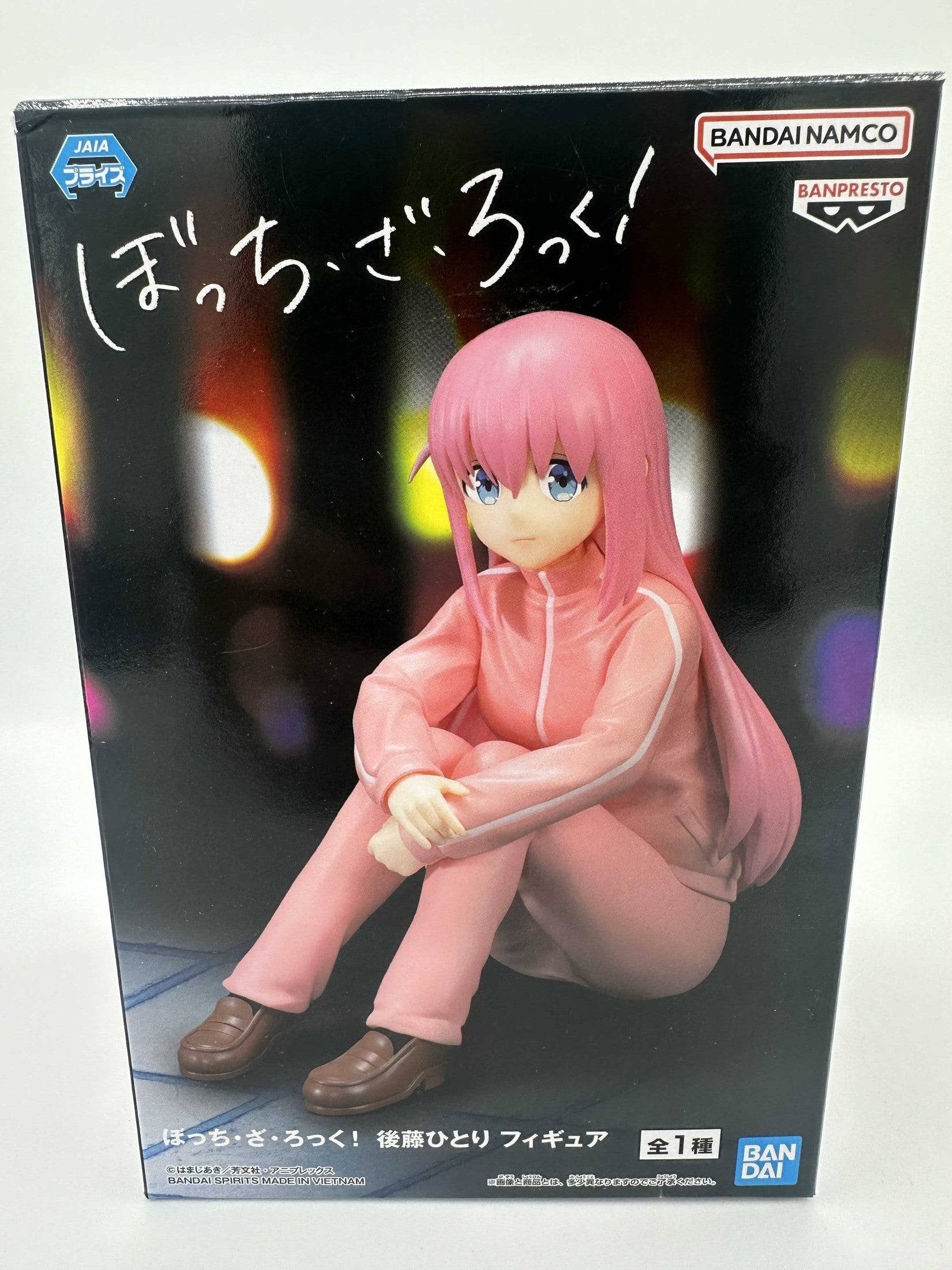 BOCCHI THE ROCK! FIGURA HITORI GOTOH BANPRESTO COMO NUEVA