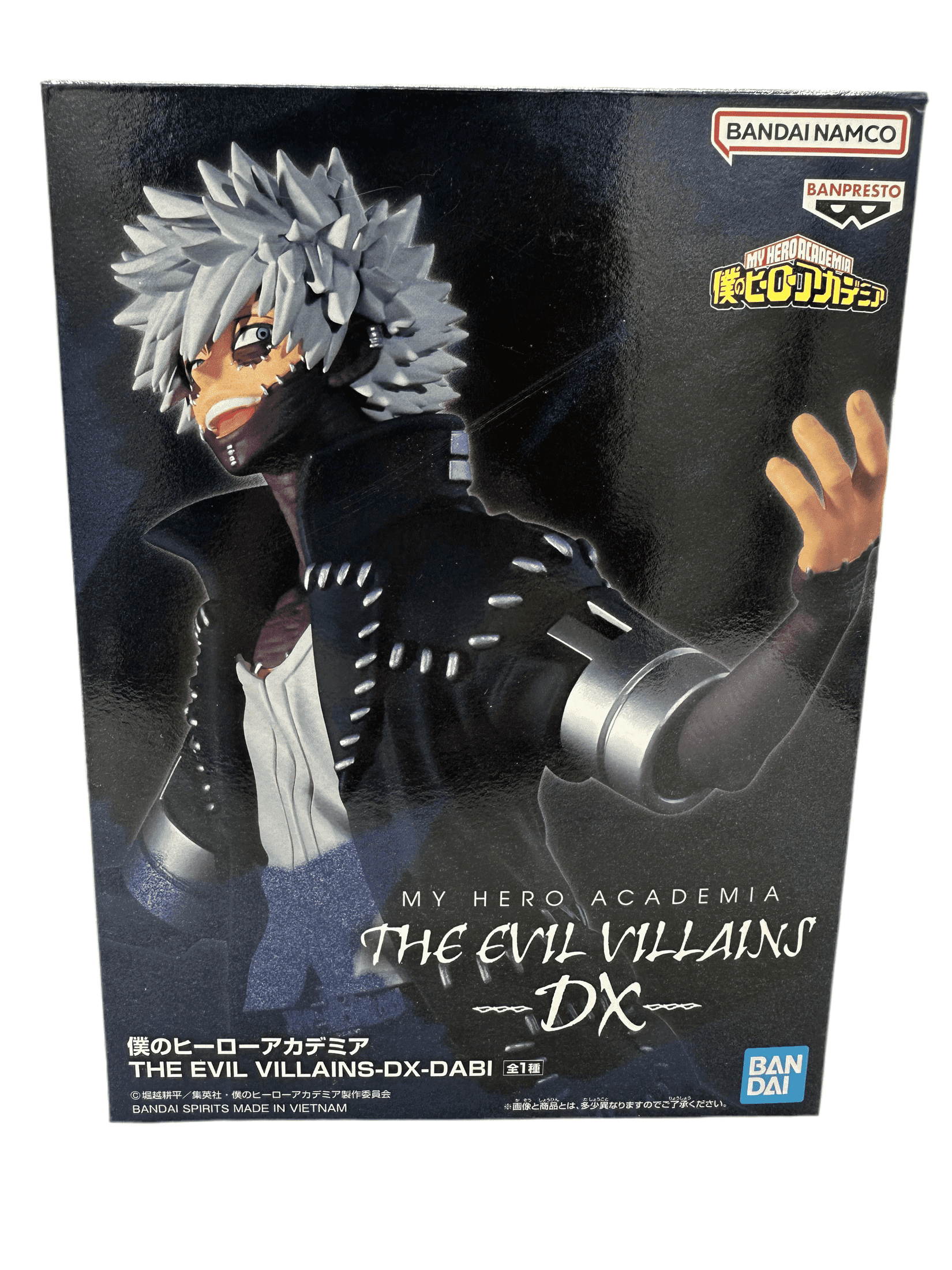 BOKU NO HERO FIGURA DABI THE EVIL VILLAINS DX COMO NUEVA