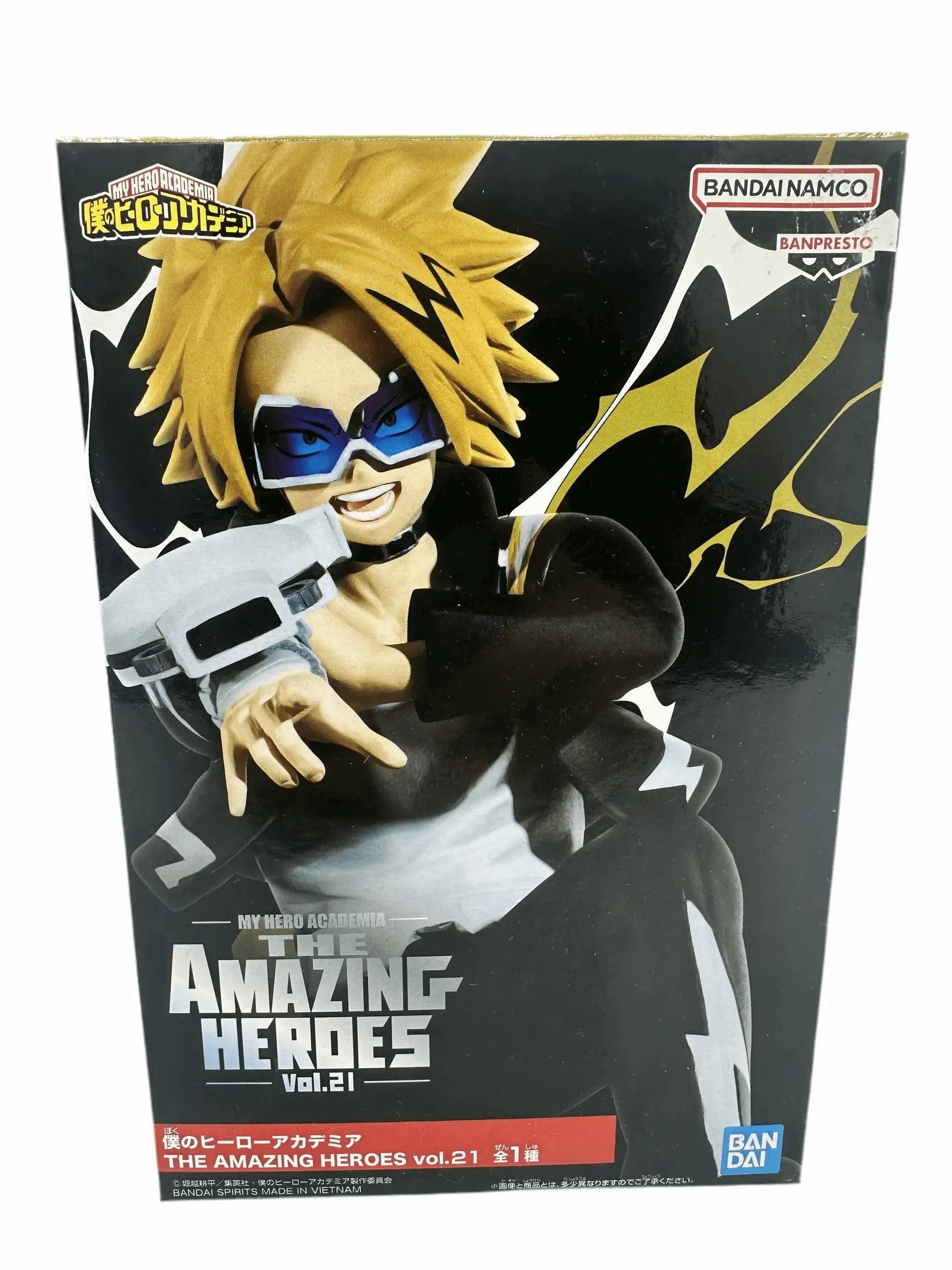 BOKU NO HERO FIGURA DENKI KAMINARI THE AMAZING HEROES VOL. 21 BANPRESTO COMO NUEVA