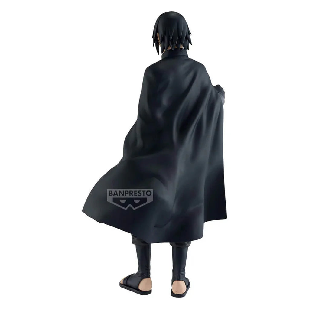 BORUTO : NARUTO NEXT GENERATIONS FIGURA UCHIHA SASUKE NINJA WORLD SCULPTING LEGEND COMO NUEVA PREVENTA