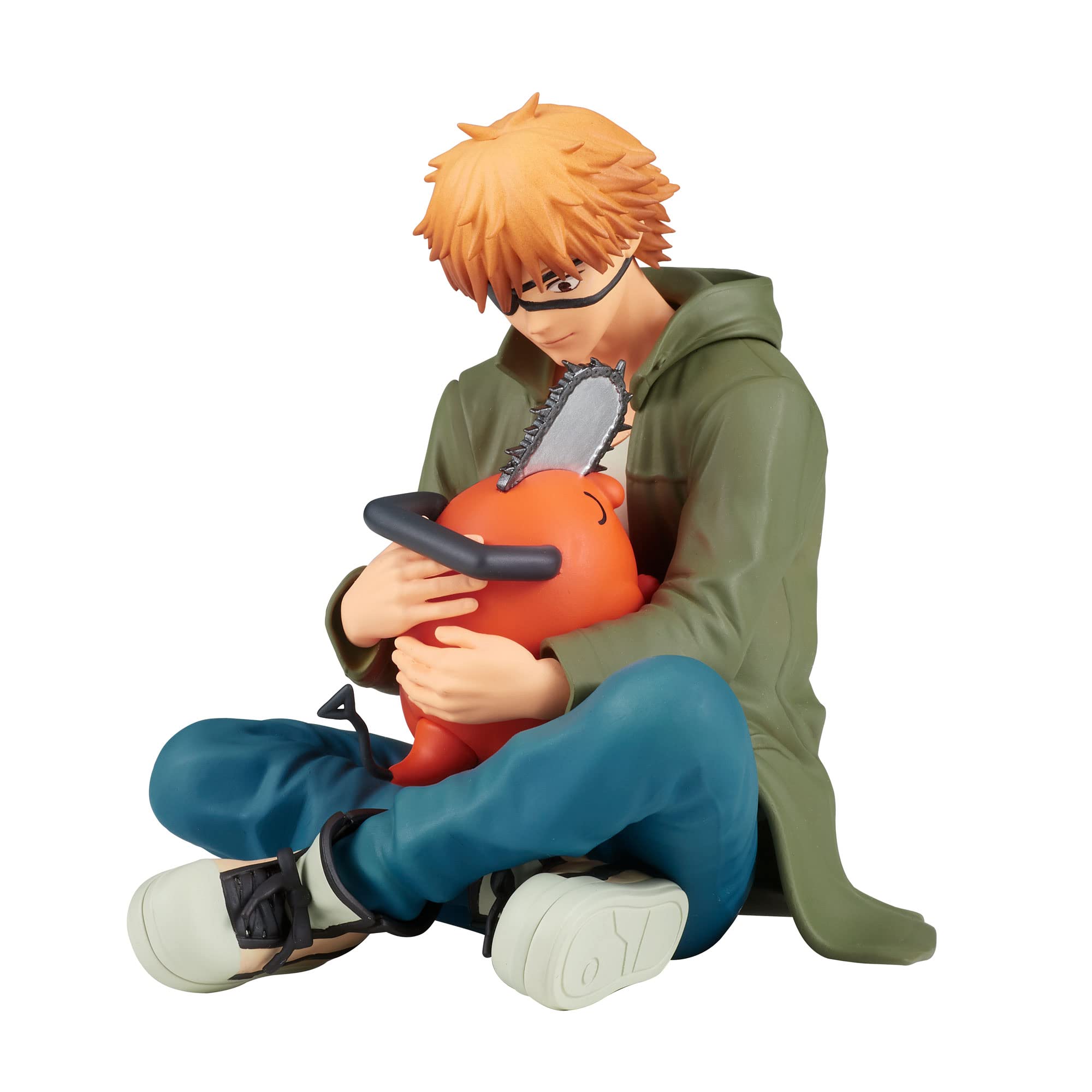 CHAINSAW MAN FIGURA DENJI AND POCHITA BREAK TIME COMO NUEVA PREVENTA 3-4 SEM.