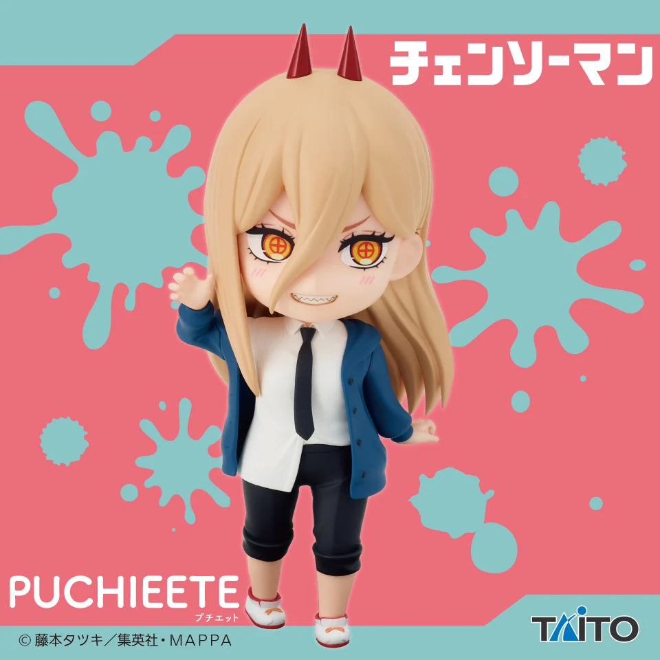Chainsaw Man Figura Power Puchieete Relax-Taito-Otaku Village