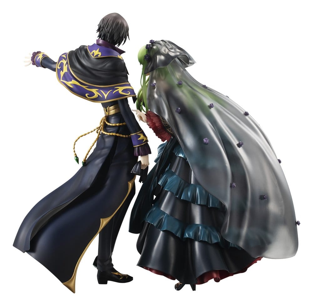 CODE GEASS: LELOUCH OF THE REBELLION PACK DE 2 SERIE G.E.M. PRECIOUS ESTATUA L.L. & C.C. 20TH ANNIVERSARY