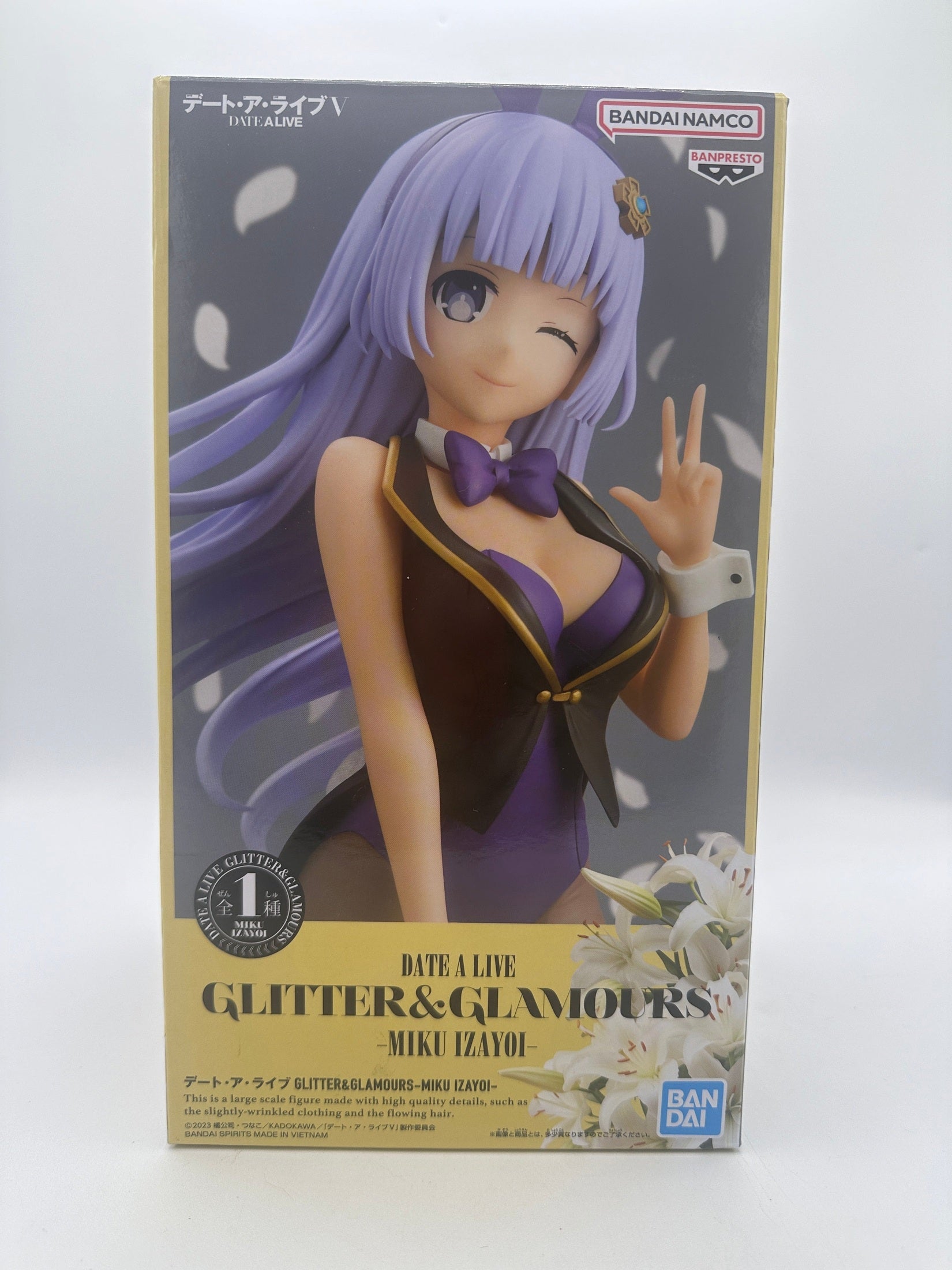 DATE A LIVE MIKU IZAYOI GLITTER & GLAMOURS COMO NUEVA Banpresto Otaku Village