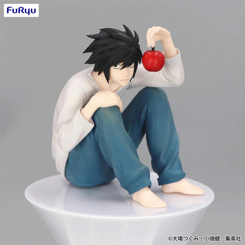 DEATH NOTE FIGURA L LAWLIET NOODLE STOPPER PRECINTADA STOCK JAPÓN 5-6 sem.