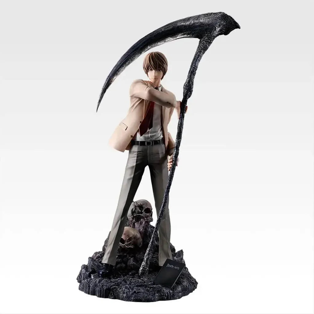 DEATH NOTE ICHIBAN KUJI FIGURA LIGHT YAGAMI PRIZE A PRECINTADA STOCK JAPÓN 5-6 sem.