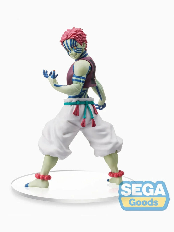 DEMON SLAYER: KIMETSU NO FIGURA AKAZA SPM SEGA COMO NUEVA