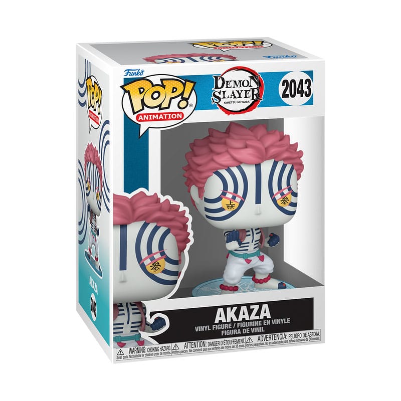 DEMON SLAYER: KIMETSU NO YAIBA POP! ANIMATION VINYL FIGURA AKAZA
