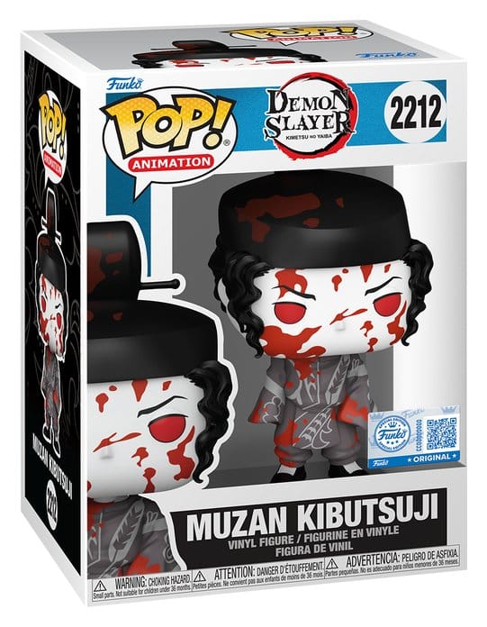 DEMON SLAYER: KIMETSU NO YAIBA POP! ANIMATION VINYL FIGUREN MUZAN