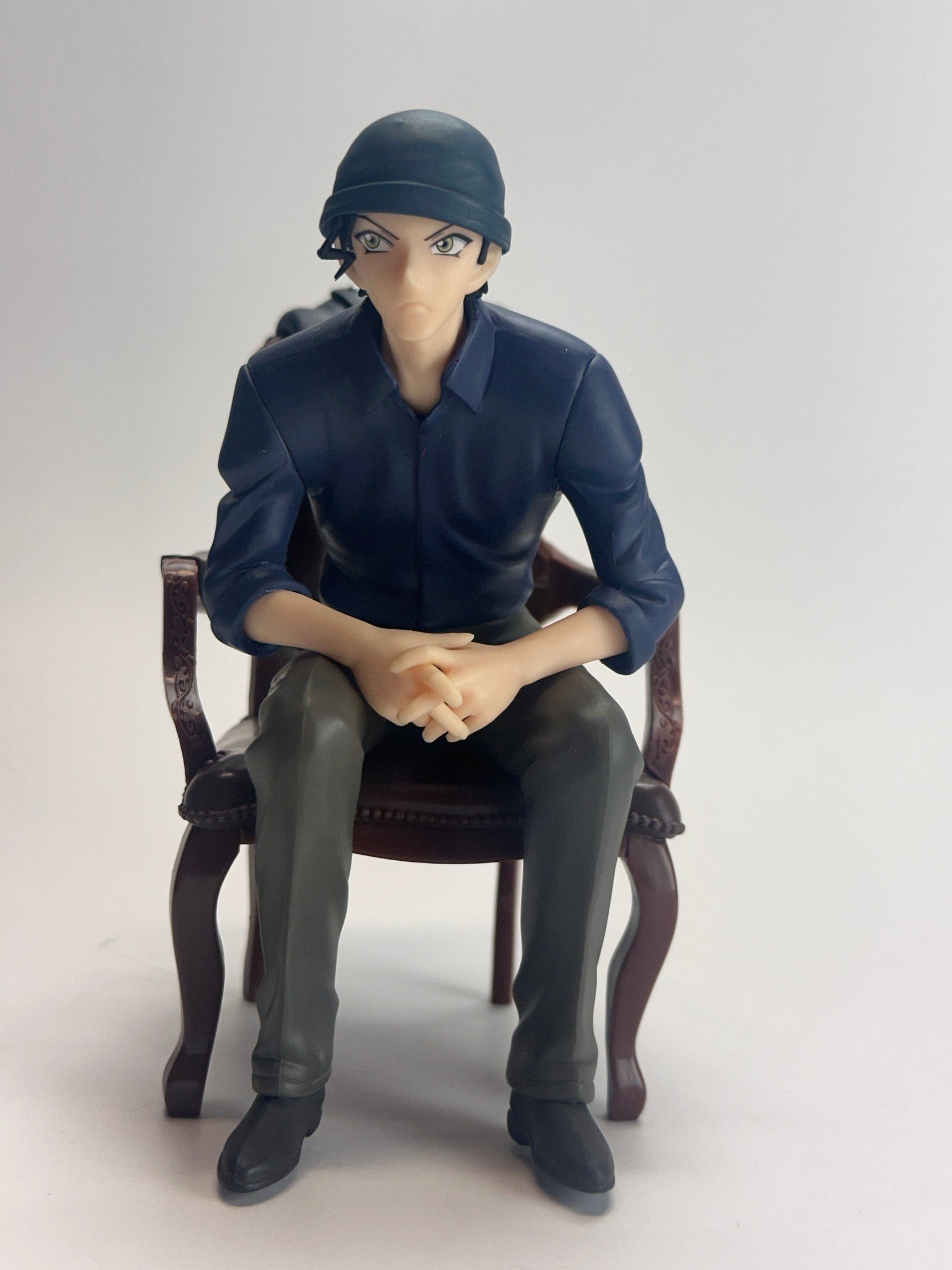 DETECTIVE CONAN SEGA SHUICHI AKAI CHAIR FIGURINE MUY BUEN ESTADO Sega Otaku Village