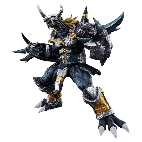 DIGIMON TWO POWERS THAT EMIT LIGHT FIGURA BLACK WARGREYMON ICHIBAN KUJI LAST ONE PRECINTADA PREVENTA 3-4 sem.
