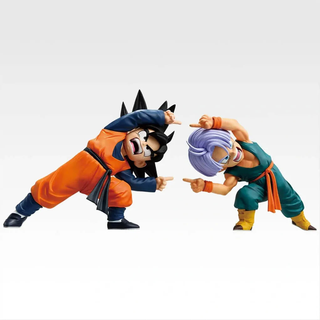 DRAGON BALL BATTLE OF THE SUPER SAIYAN FIGURAS SON GOTEN & TRUNKS PRIZE D ICHIBAN KUJI