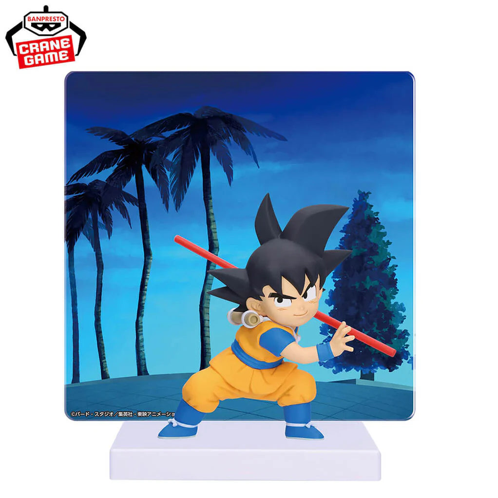 DRAGON BALL DAIMA FIGURA GOKU WITH PANEL COMO NUEVA