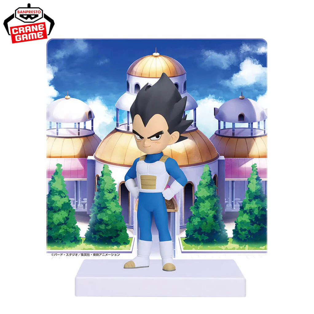 DRAGON BALL DAIMA FIGURA VEGETA WITH PANEL COMO NUEVA
