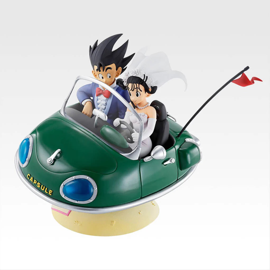 DRAGON BALL DRAGONBALL SNAP COLLECTION 2 FIGURA SON GOKU & CHICHI PRIZE A ICHIBAN KUJI PRECINTADA STOCK JAPÓN 5-6 sem. ￼