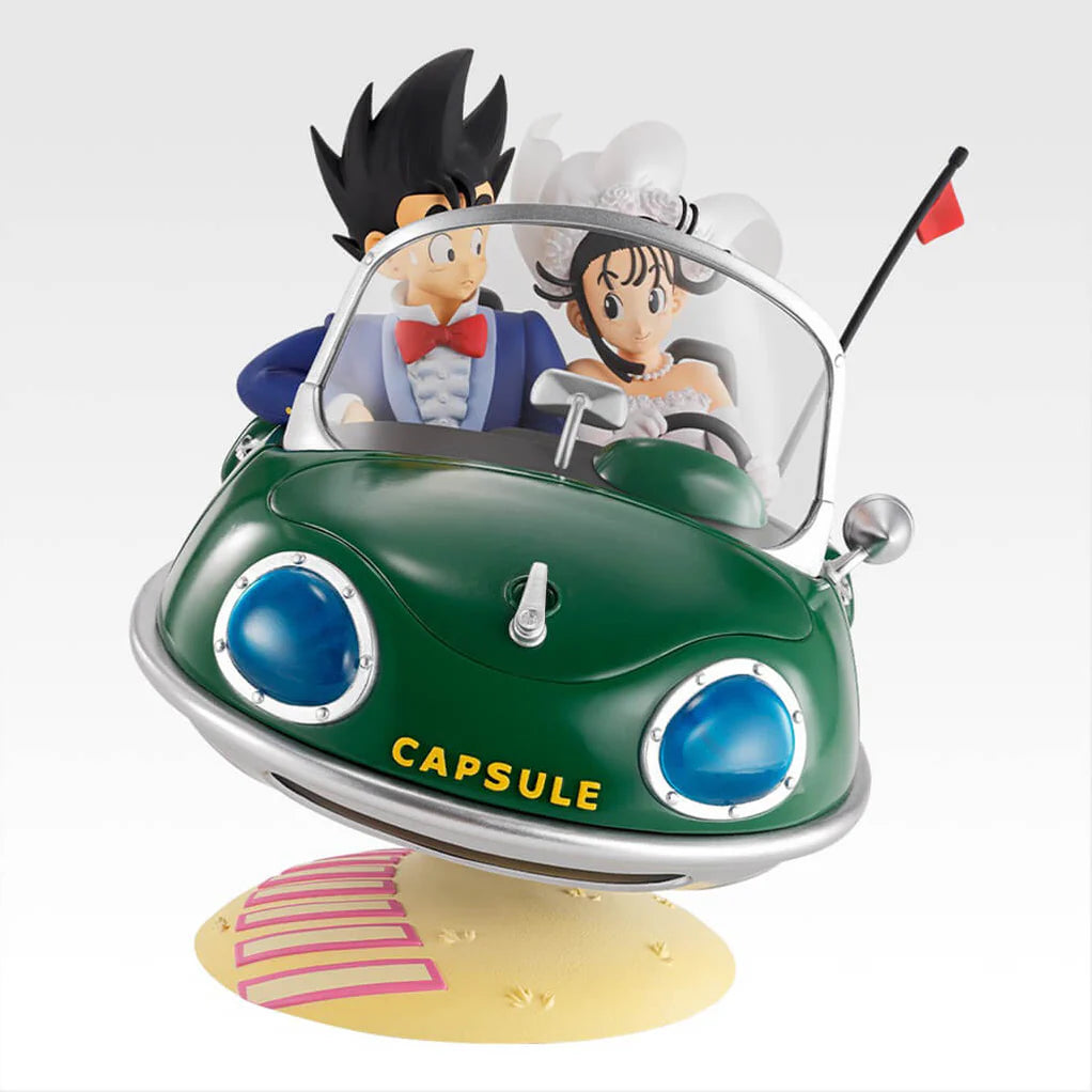 DRAGON BALL DRAGONBALL SNAP COLLECTION 2 FIGURA SON GOKU & CHICHI PRIZE A ICHIBAN KUJI PRECINTADA STOCK JAPÓN 5-6 sem. ￼