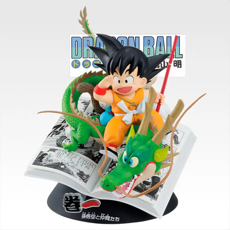DRAGON BALL FIGURA BALL 40th PARTE 1 PREMIO A GOKU NIÑO VIÑETAS COMIC ICHIBAN KUJI PRECINTADA STOCK JAPÓN 5-6 sem.