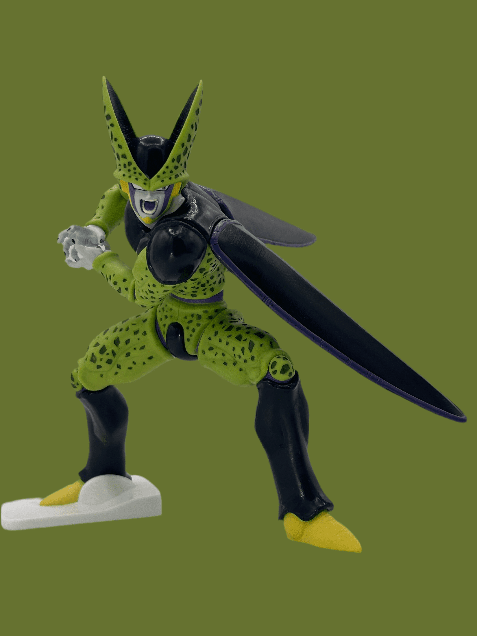 DRAGON BALL FIGURA CELL MATCH MAKERS BANPRESTO COMO NUEVA