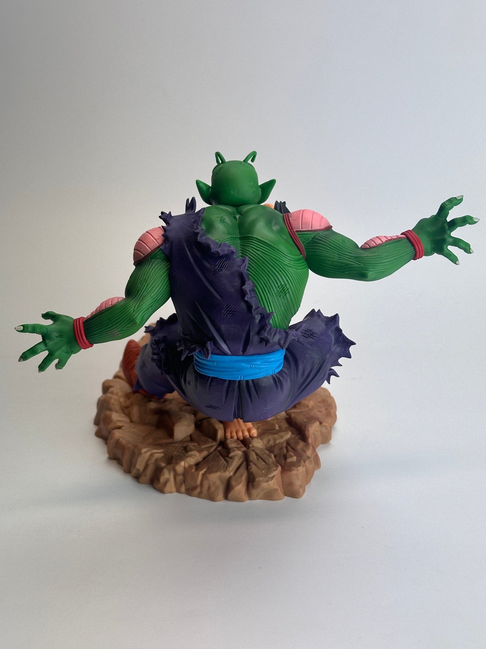 DRAGON BALL FIGURA DRAGON HISTORY PREMIO A PICCOLO VS SON GOKU REVIBLE MOMENT ICHIBAN KUJI MUY BUEN ESTADO