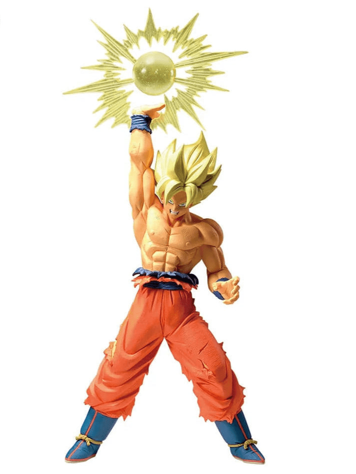 DRAGON BALL FIGURA GOKU SUPER SAIYAN IV GX MATERIA BANPRESTO COMO NUEVA