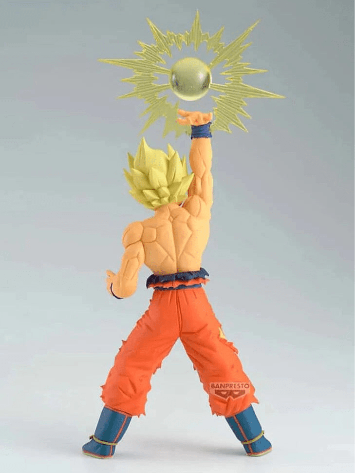 DRAGON BALL FIGURA GOKU SUPER SAIYAN IV GX MATERIA BANPRESTO COMO NUEVA
