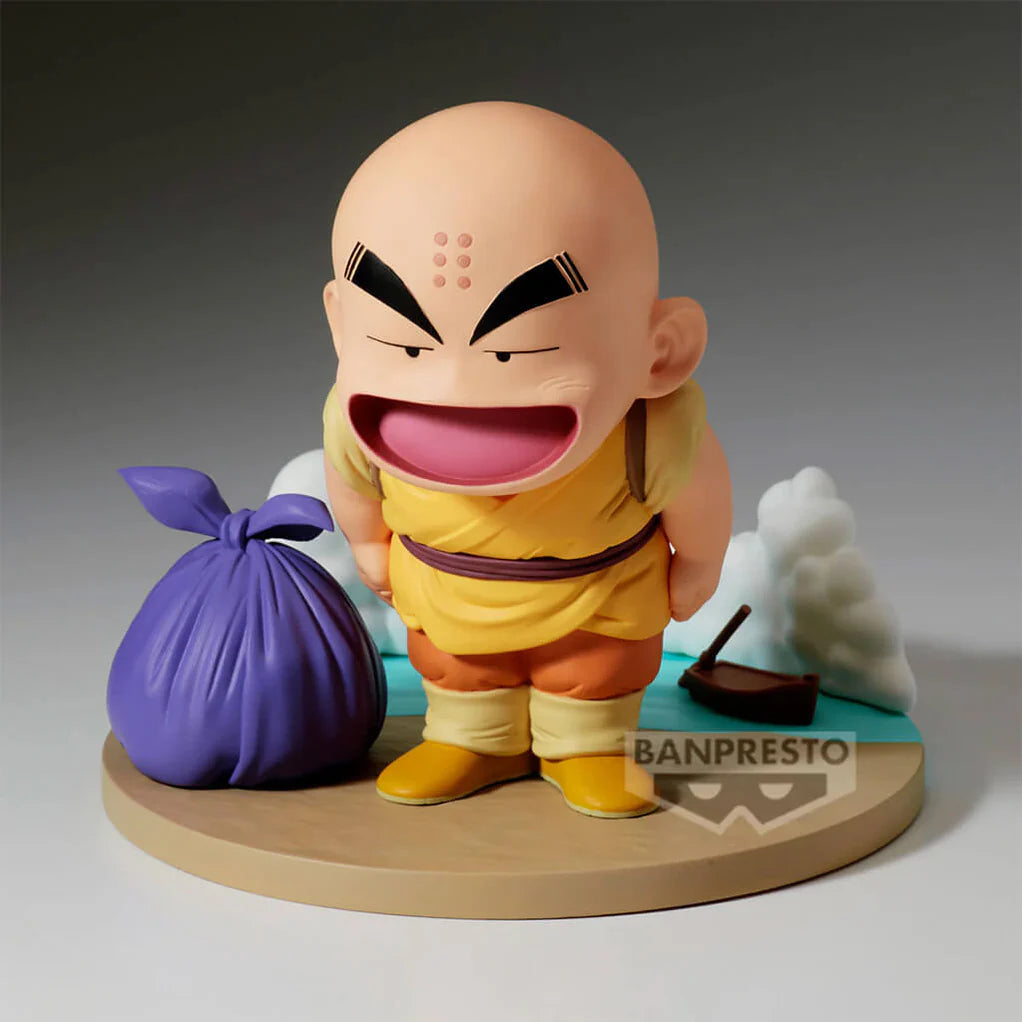 DRAGON BALL FIGURA KRILIN HISTORY BOX COMO NUEVA COMO NUEVA STOCK JAPÓN