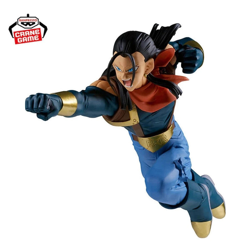 DRAGON BALL GT FIGURA SUPER 17 MATCH MAKERS BRANPRESTO COMO NUEVA PREVENTA 3-4 sem.