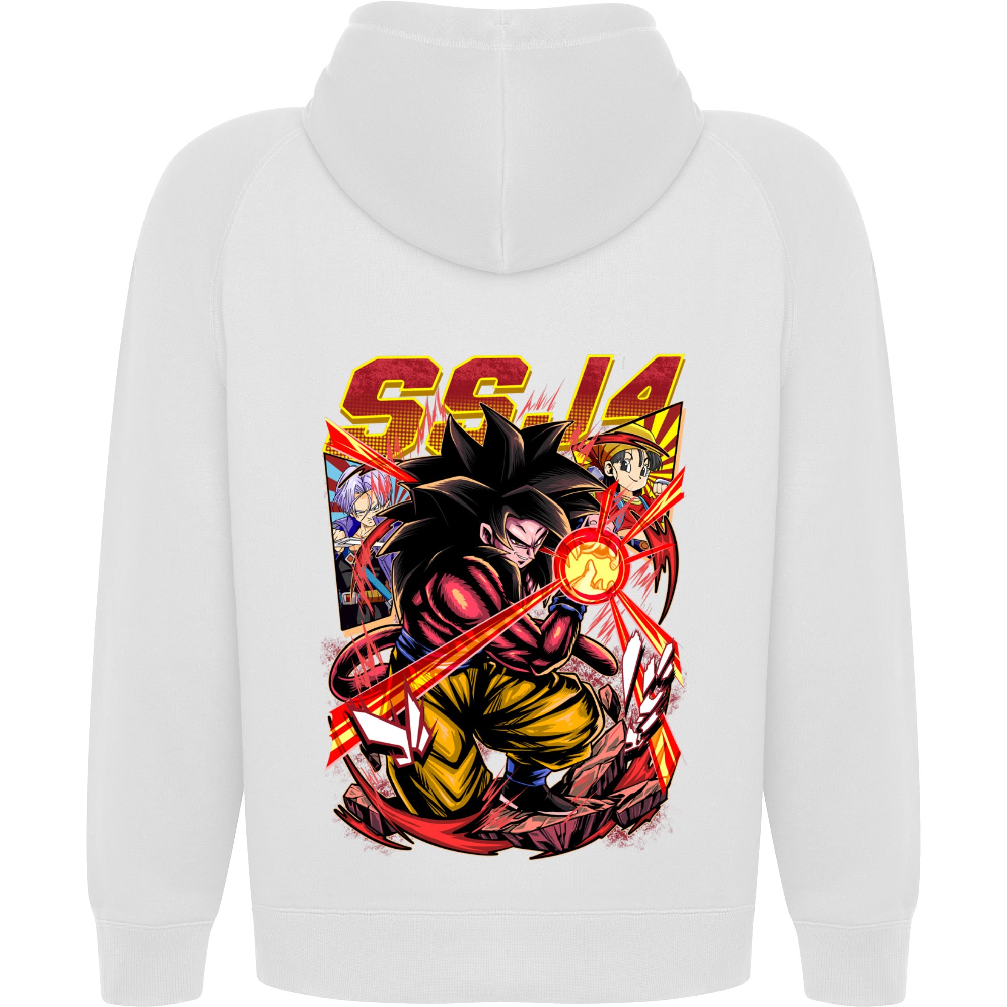 DRAGON BALL GT SUDADERA CON CAPUCHA GOKU SSJ4 OTAKU VILLAGE VINSON 1074
