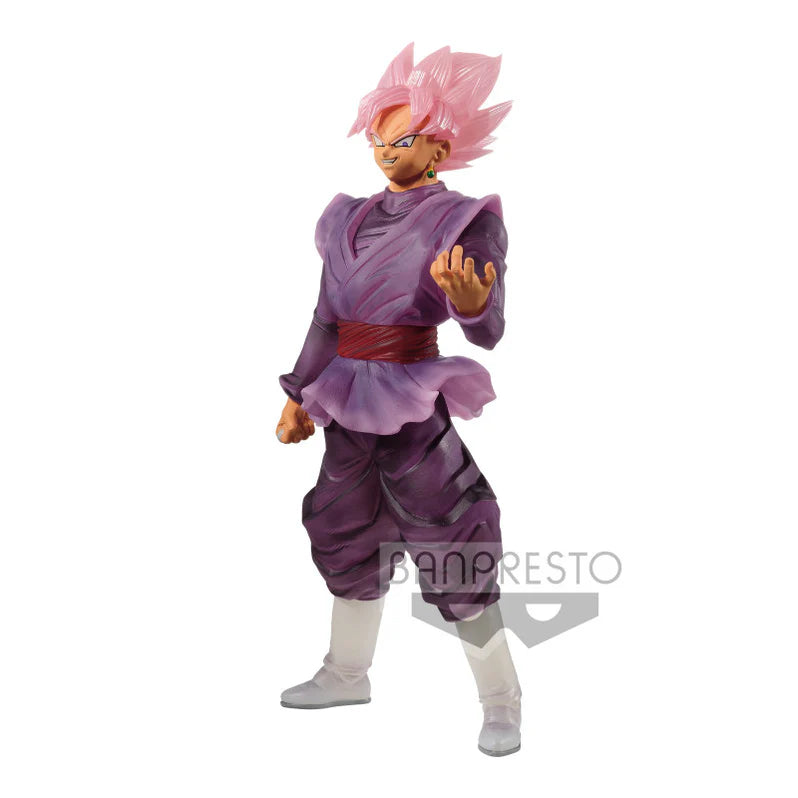 DRAGON BALL SUPER FIGURA GOKU BLACK SUPER SAIYAN ROSÉ CLEARISE COMO NUEVA