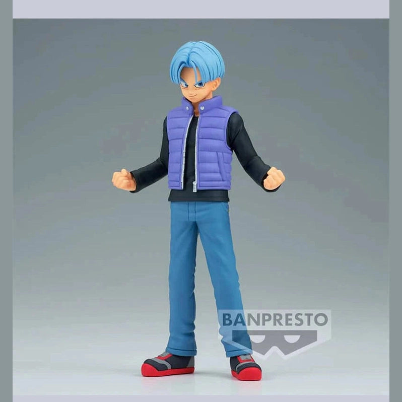 DRAGON BALL SUPER FIGURA TRUNKS DRAGON BALL SUPER: SUPER HERO DXF COMO NUEVA