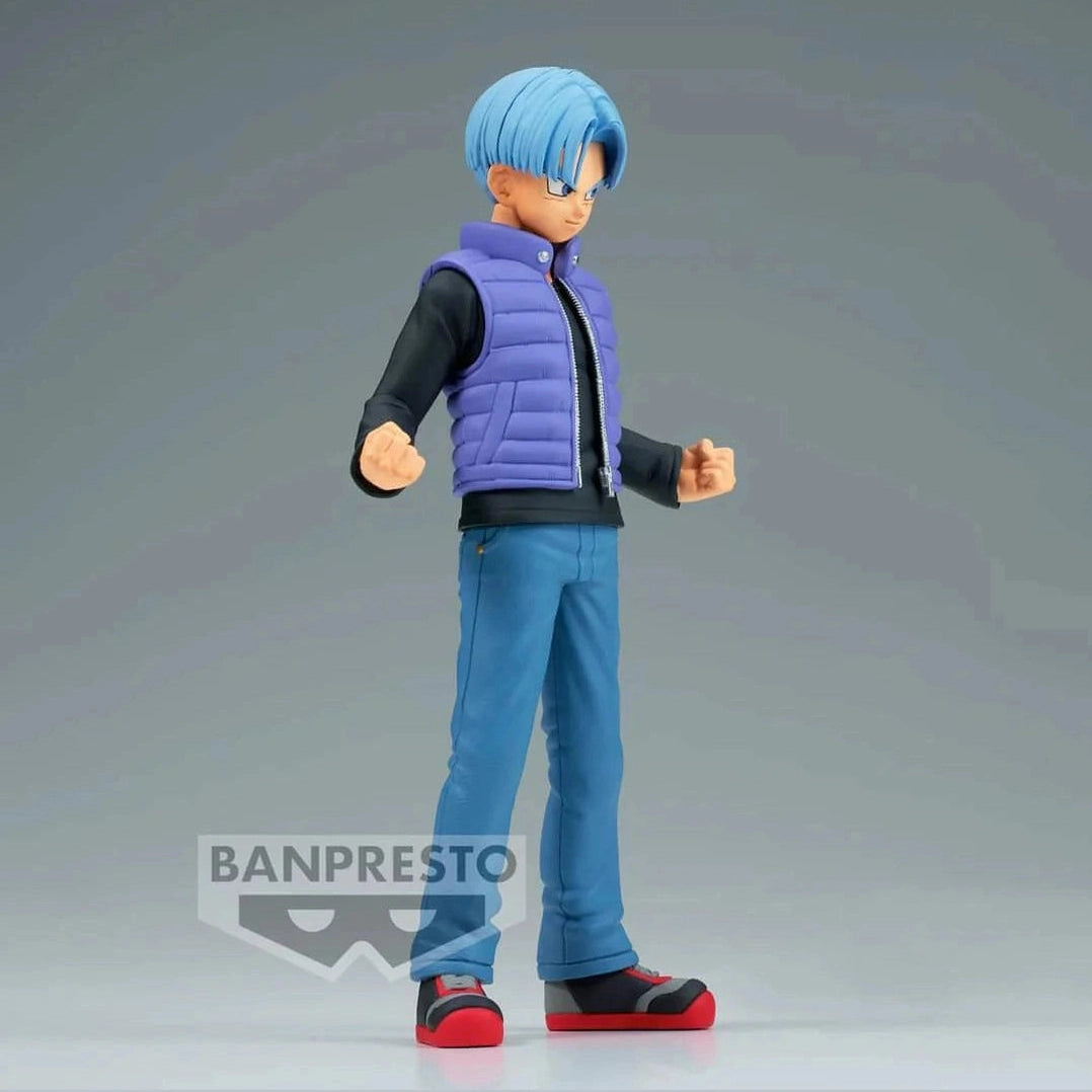DRAGON BALL SUPER FIGURA TRUNKS DRAGON BALL SUPER: SUPER HERO DXF COMO NUEVA